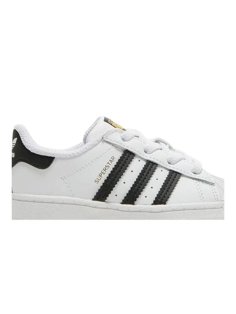 Кроссовки adidas Superstar Infant White Black — изображение 2 из 6, белый черный