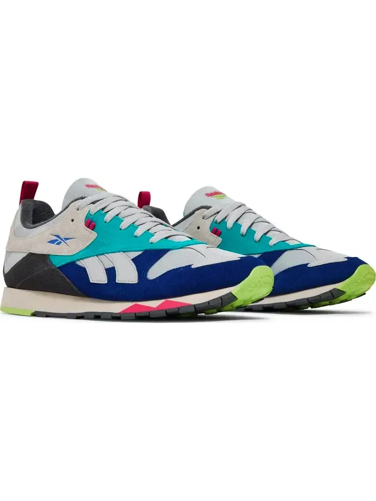 Кроссовки shoe palace x classic leather rc 1 'dart frog' Reebok — изображение 8 из 8, мульти