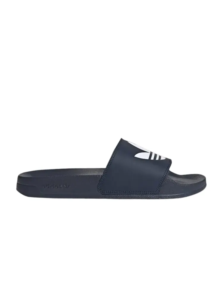 Шлепанцы Adilette Lite Slides 'Trefoil Logo - Collegiate Navy' — изображение 1 из 1, темно-синий