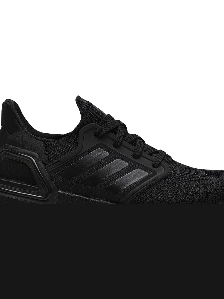 Кроссовки Adidas Wmns UltraBoost 20 'Triple Black' — изображение 2 из 8, черный