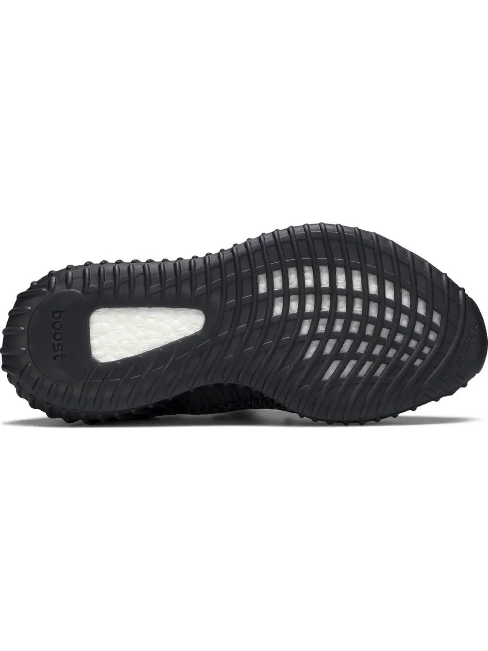 Кроссовки Adidas Yeezy Boost 350 V2 Non-Reflective — изображение 3 из 9, черный