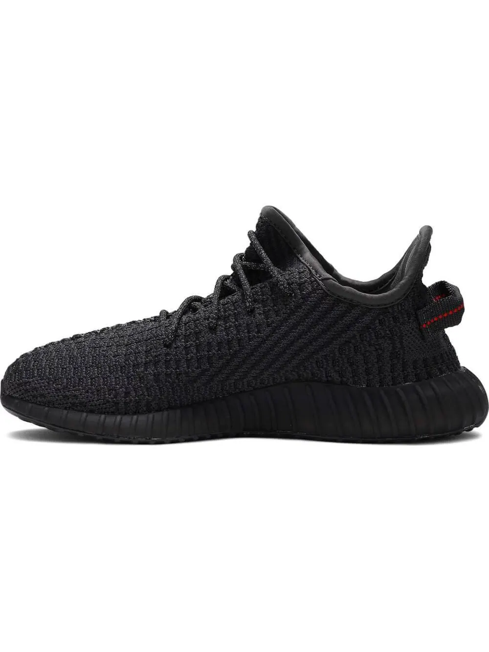 Кроссовки Yeezy Boost 350 V2 Kids Black Non-Reflective — изображение 2 из 7, черный