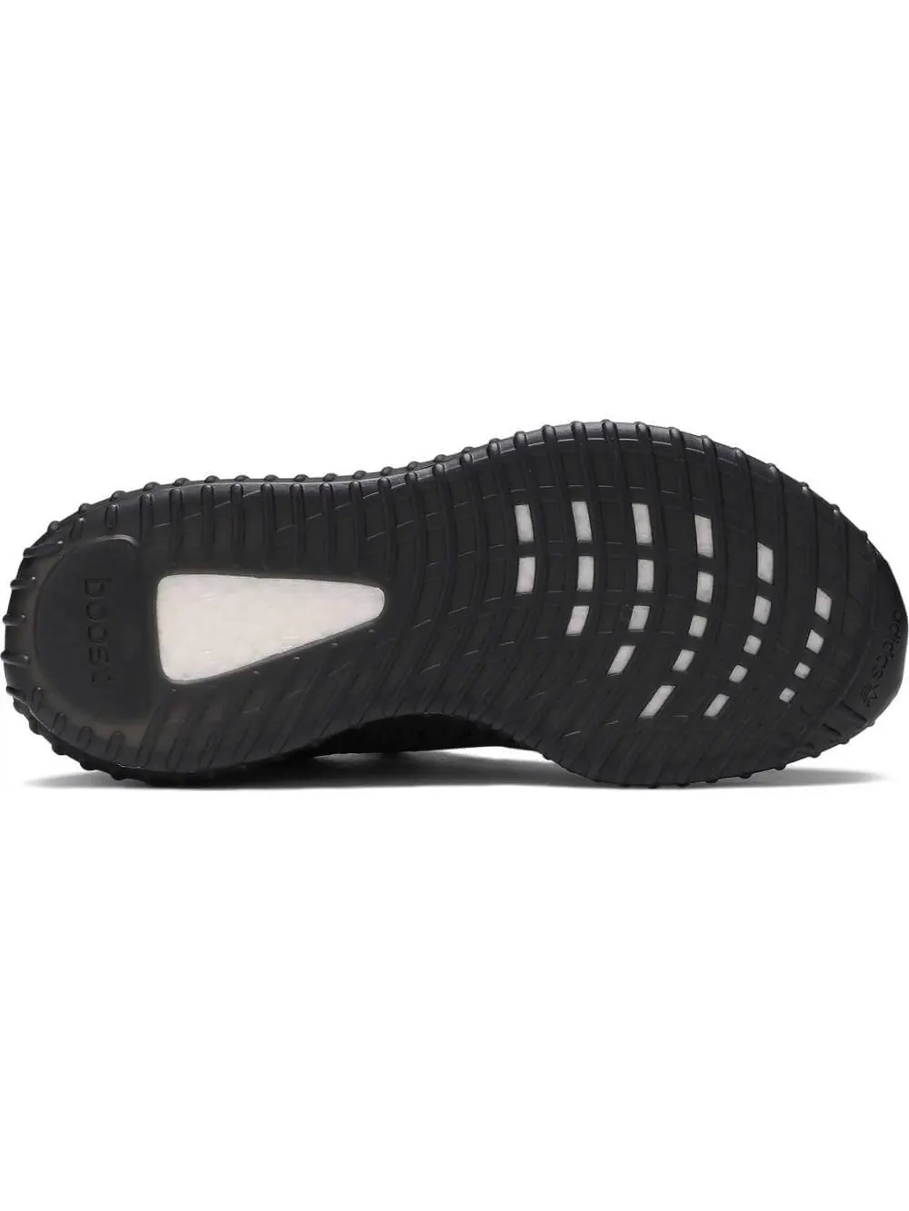 Кроссовки Yeezy Boost 350 V2 Kids Black Non-Reflective — изображение 3 из 7, черный
