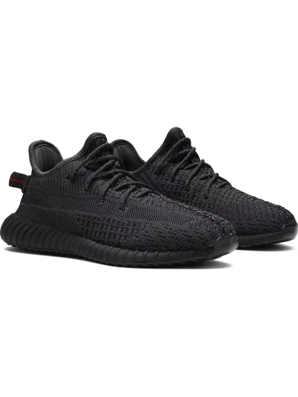 Кроссовки Yeezy Boost 350 V2 Kids Black Non-Reflective — изображение 4 из 7, черный