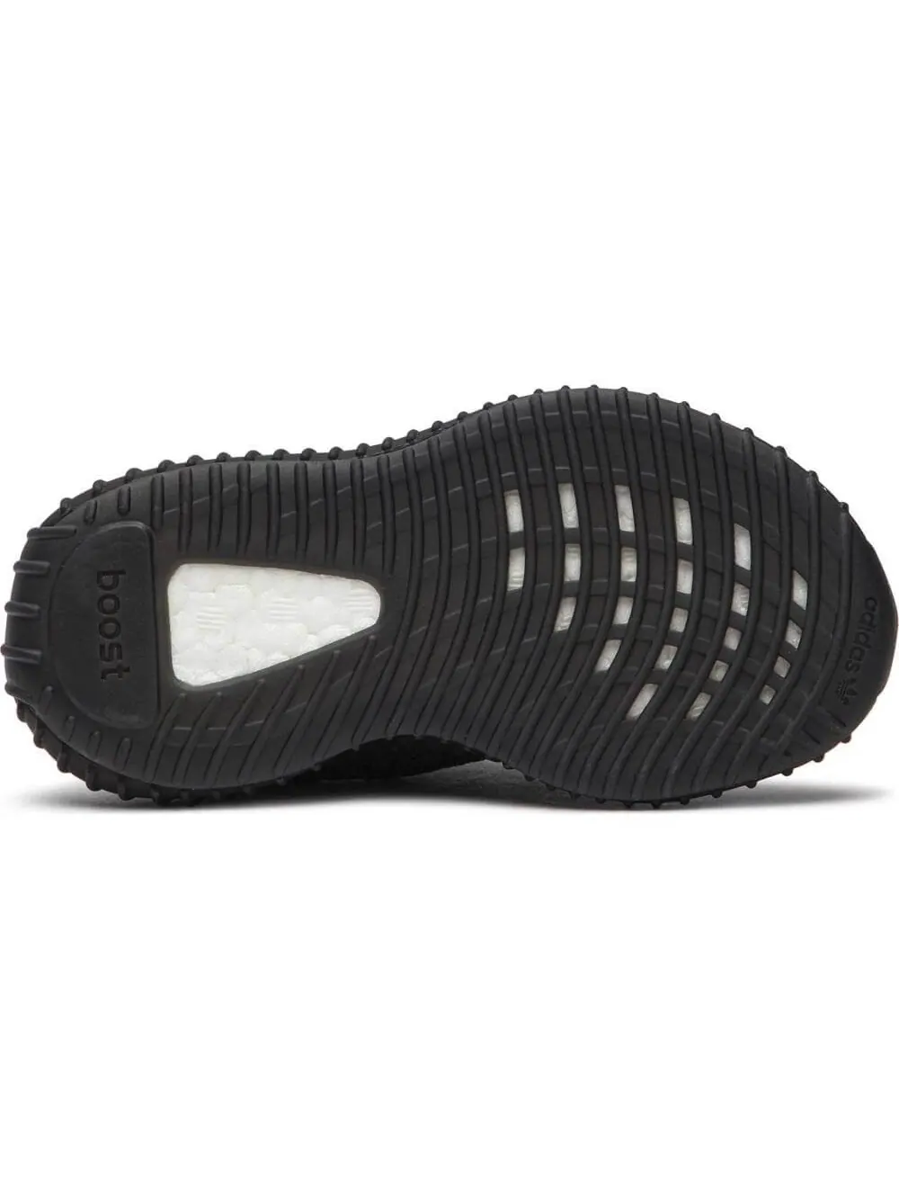 Кроссовки Yeezy Boost 350 V2 Infant Black Non-Reflective — изображение 3 из 7, черный