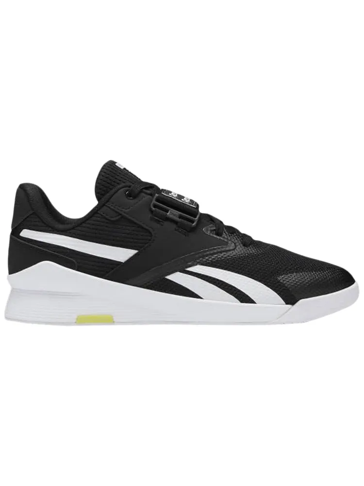 Кроссовки Reebok Lifter PR 2 'Black White Chartreuse' — изображение 1 из 1, черный белый