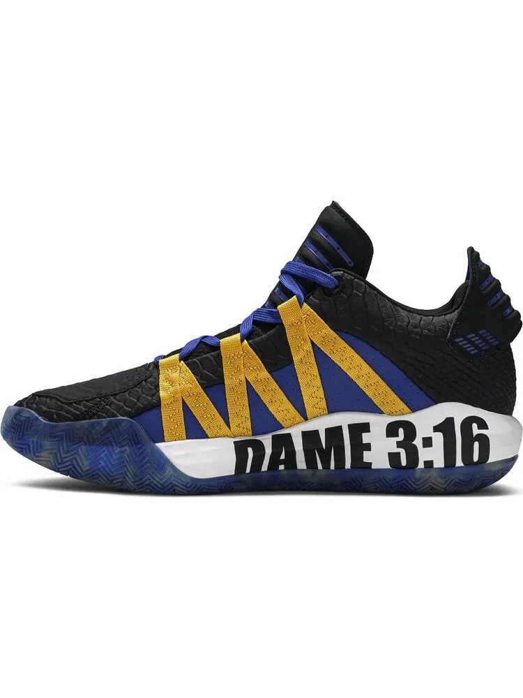 Кроссовки Adidas Dame 6 'Stone Cold' — изображение 3 из 8, черный