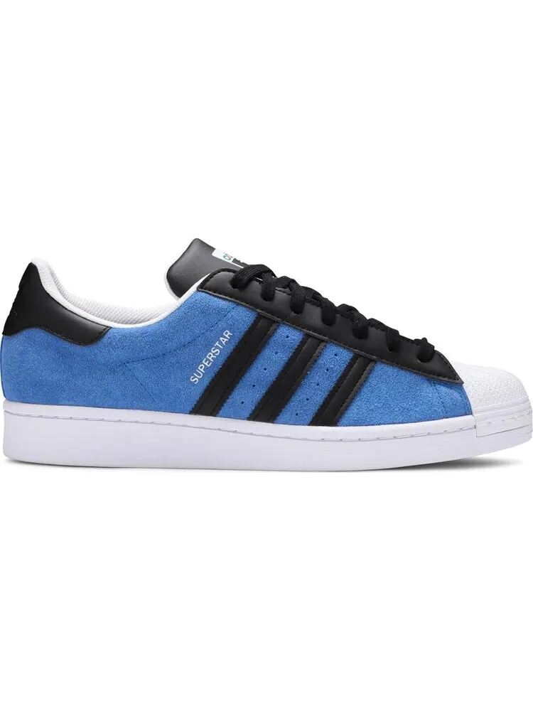 Кроссовки Adidas Superstar 'Blue Core Black' — изображение 1 из 8, синий