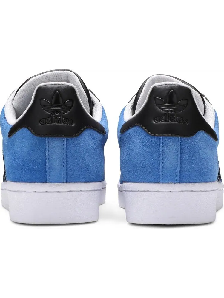 Кроссовки Adidas Superstar 'Blue Core Black' — изображение 6 из 8, синий