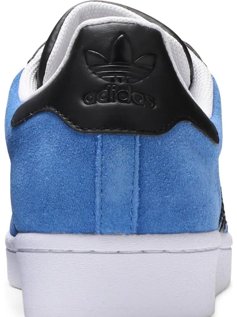 Кроссовки Adidas Superstar 'Blue Core Black' — изображение 7 из 8, синий
