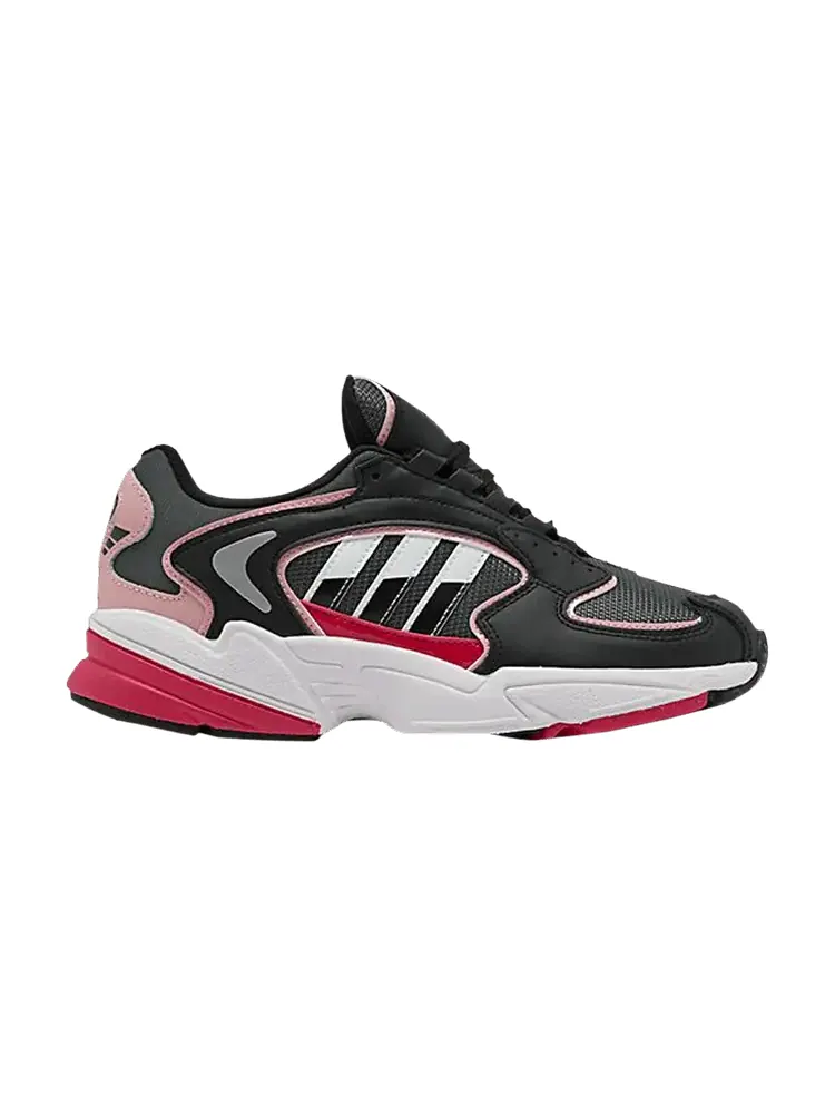 Кроссовки adidas Wmns Falcon 2000 'Grey Pink Spirit' — изображение 1 из 1, серый/черный/розовый