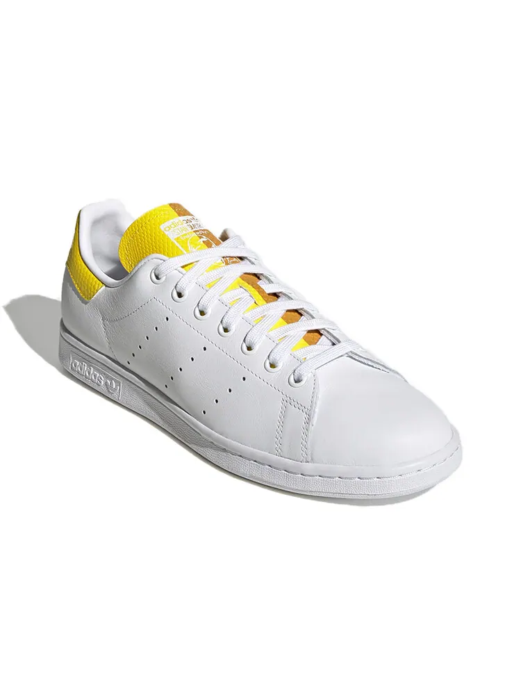 Кроссовки Adidas Originals Stan Smith Snakeskin Legacy Unisex — изображение 2 из 4, желтый/золотой