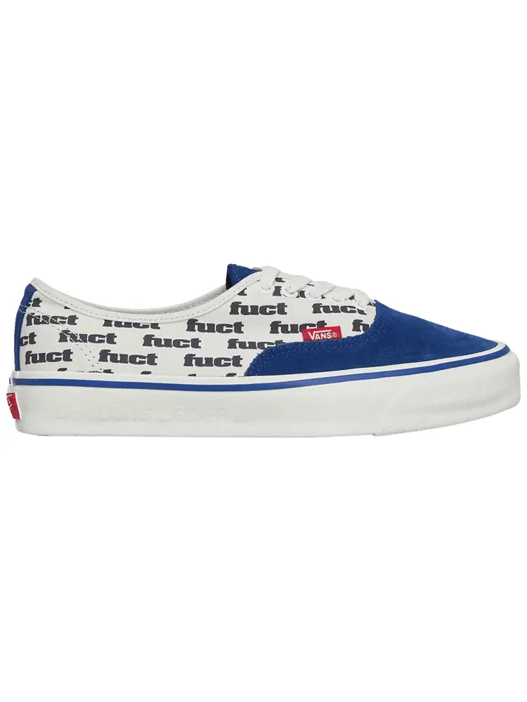 Кроссовки Vans FUCT x Slam Jam x Authentic Reissue 44 LX 'Blue Marshmallow' — изображение 1 из 1, синий
