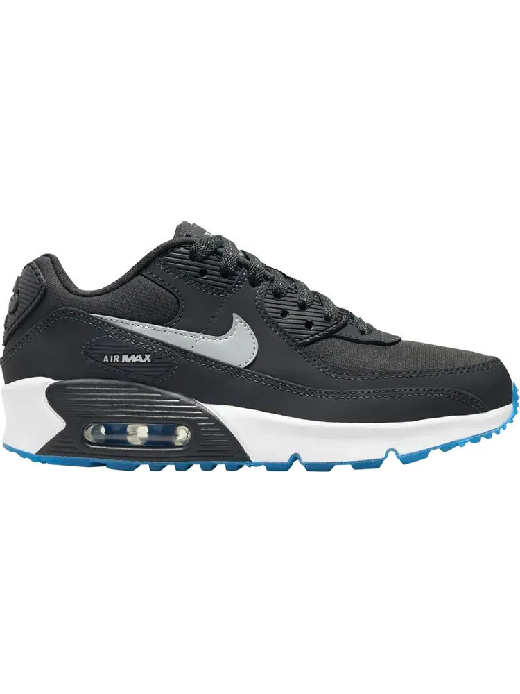 Кроссовки Air Max 90 GS 'Reflective Swoosh - Anthracite Industrial Blue' — изображение 1 из 1, черный