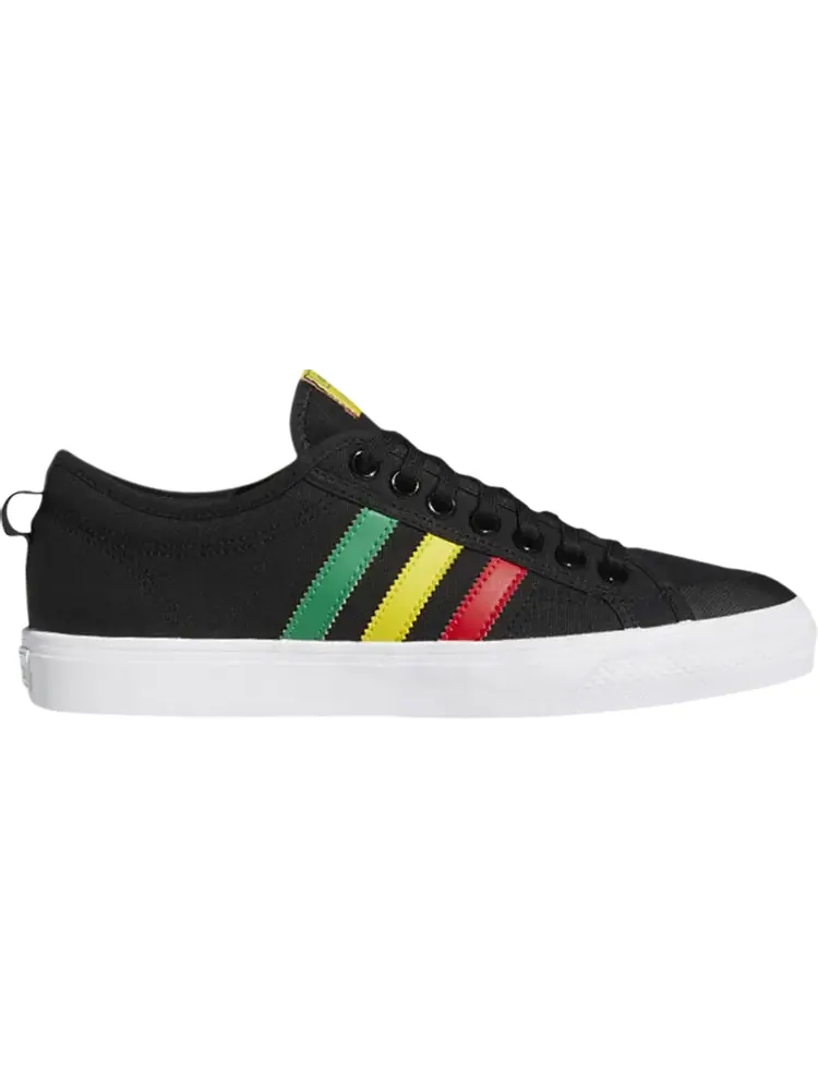 Кроссовки Adidas Nizza 'Tricolor Stripes' — изображение 1 из 1, черный