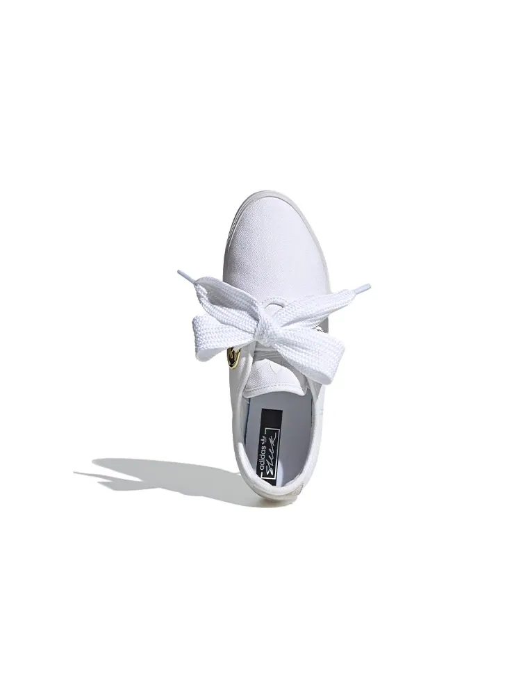 Кроссовки Adidas Originals Sleek Low 'White Gold Metallic' Women's — изображение 5 из 6, белый