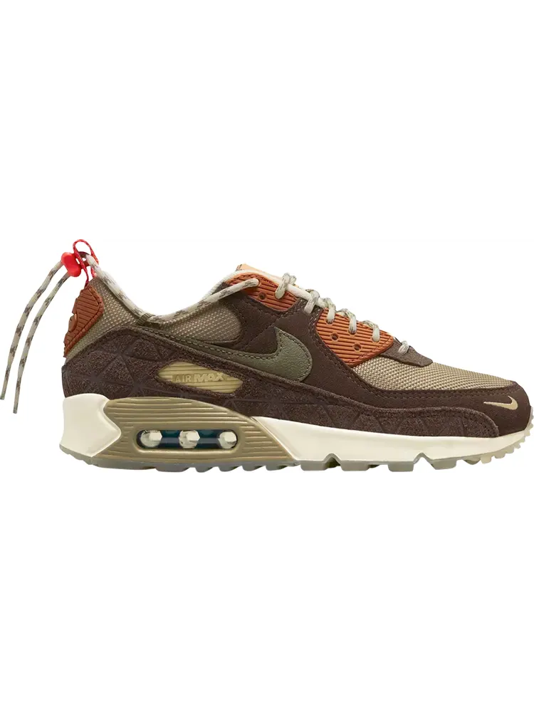 Кроссовки Wmns Air Max 90 SE 'Lace Toggle' — изображение 1 из 1, зеленый