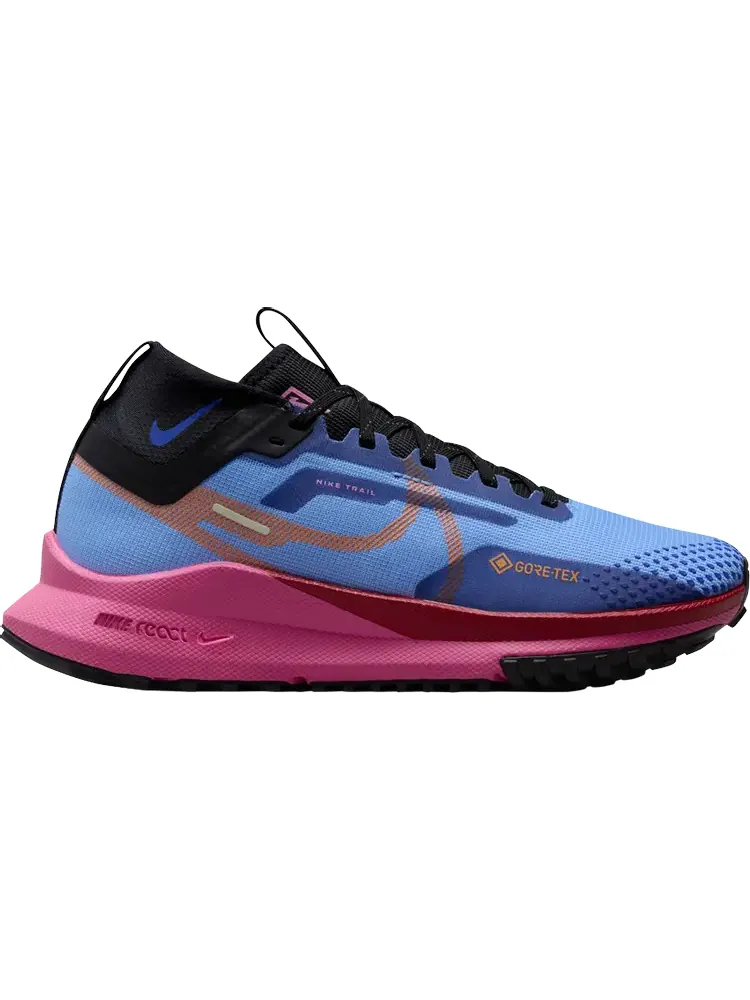 Кроссовки Wmns React Pegasus Trail 4 GORE-TEX 'University Blue Pink Glow' — изображение 1 из 1, синий