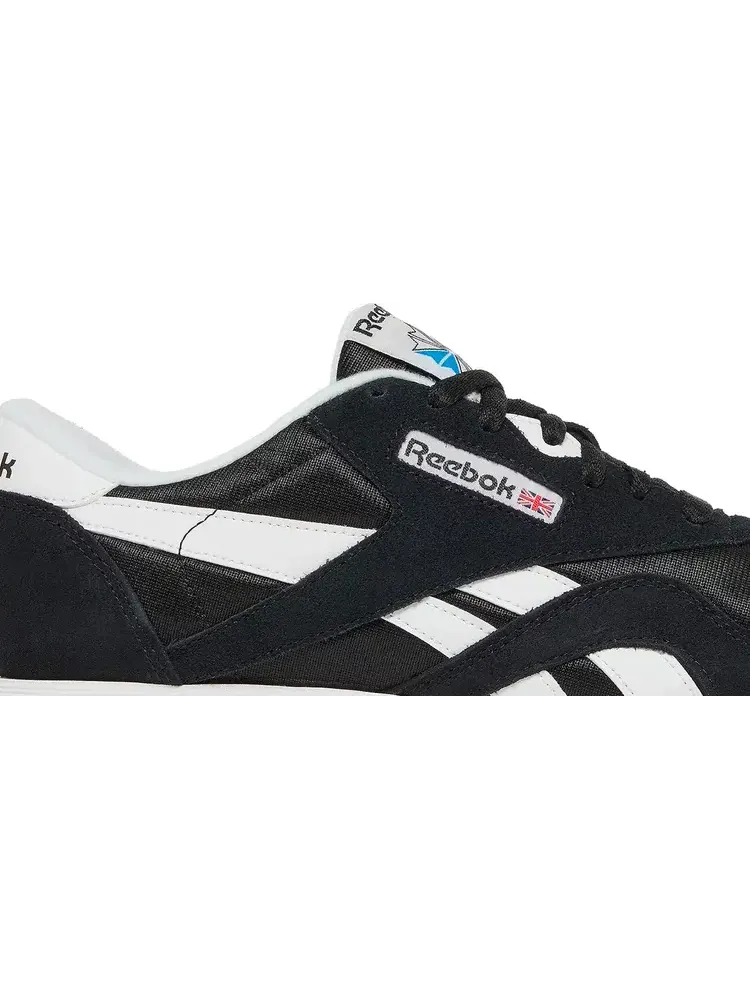 Кроссовки classic nylon 'black white' Reebok — изображение 2 из 8, черный