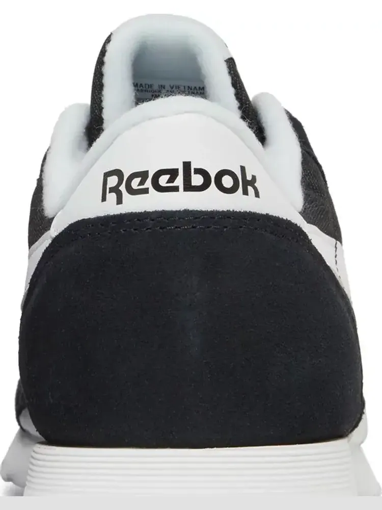 Кроссовки classic nylon 'black white' Reebok — изображение 7 из 8, черный