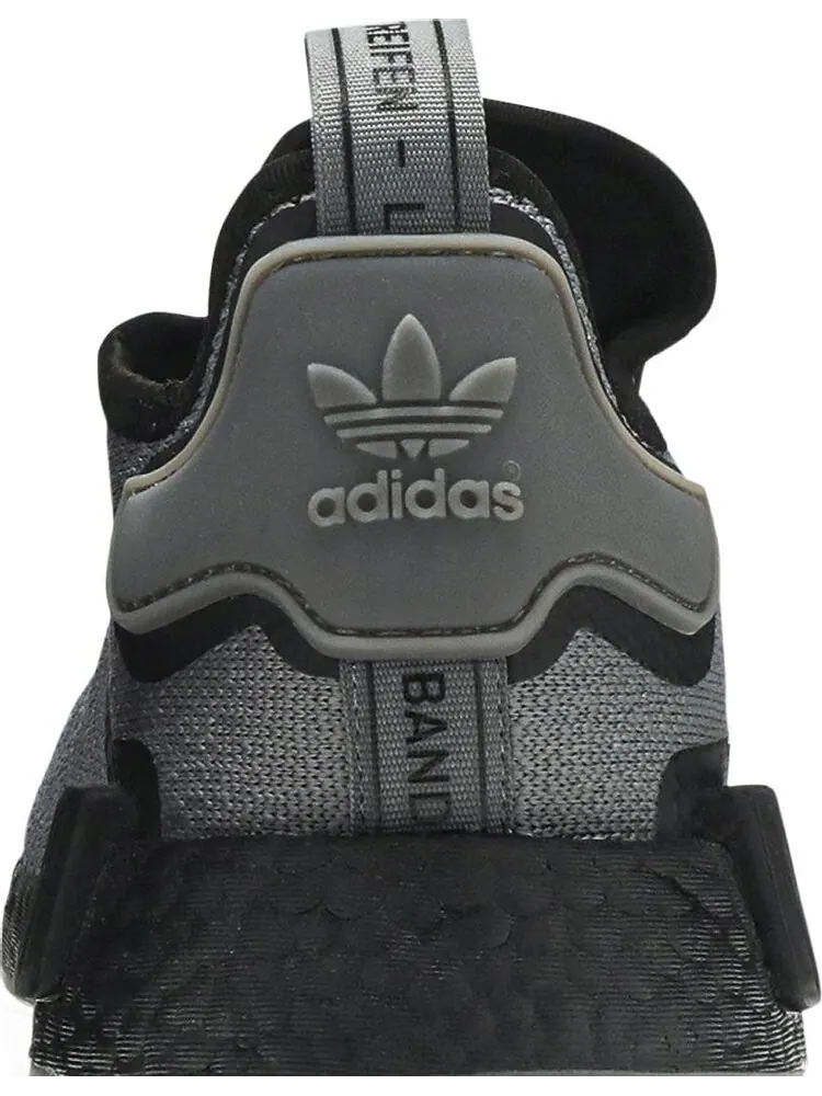Кроссовки Adidas NMD_R1 'Grey Black' — изображение 7 из 8, серый