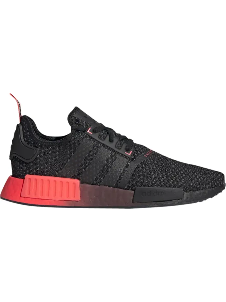 Кроссовки Adidas NMD_R1 Knit 'Black Signal Pink' — изображение 1 из 1, черный