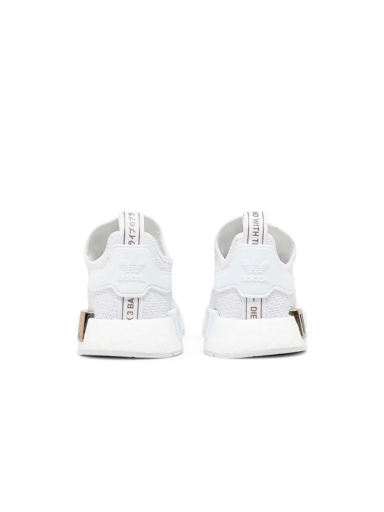 Кроссовки Wmns NMD_R1 'White Copper Metallic' — изображение 6 из 8, белый металлик