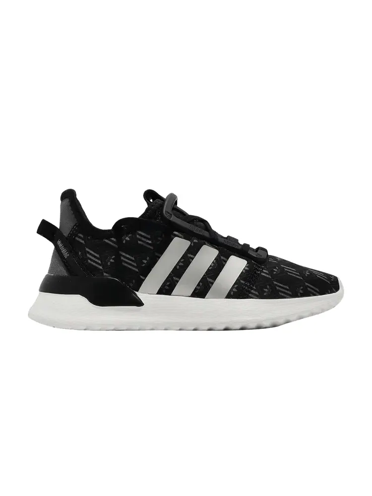 Кроссовки adidas U_Path Run J 'Black Matte Silver' — изображение 1 из 1, черный/серебристый/белый