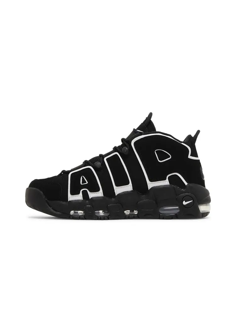 Кроссовки Air More Uptempo '96 'Black White' 2023 — изображение 3 из 8, черный белый