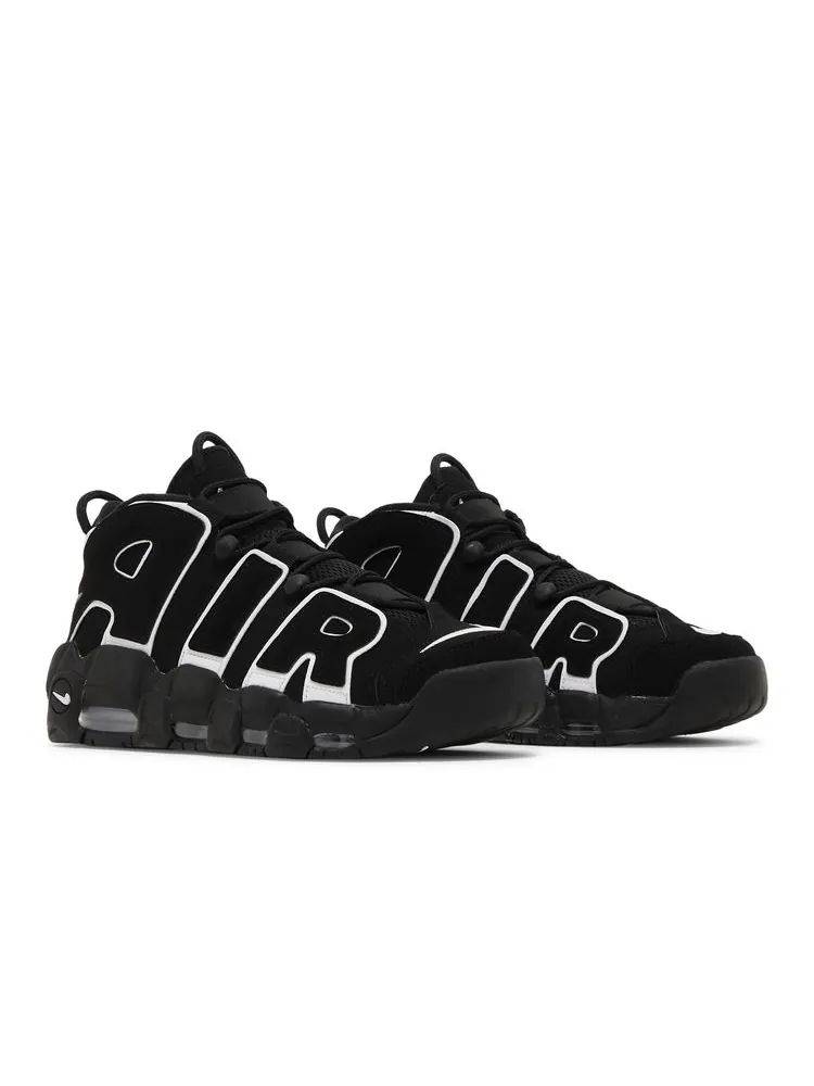 Кроссовки Air More Uptempo '96 'Black White' 2023 — изображение 8 из 8, черный белый