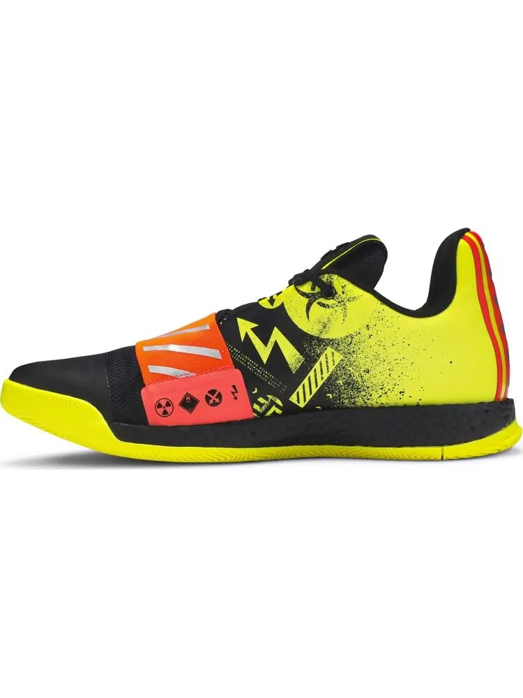 Кроссовки Adidas Harden Vol. 3 'Caution' — изображение 3 из 8, желтый