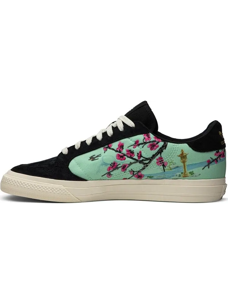Кроссовки Adidas AriZona x Continental Vulc 'Green Tea With Ginseng And Honey' — изображение 3 из 8, черный