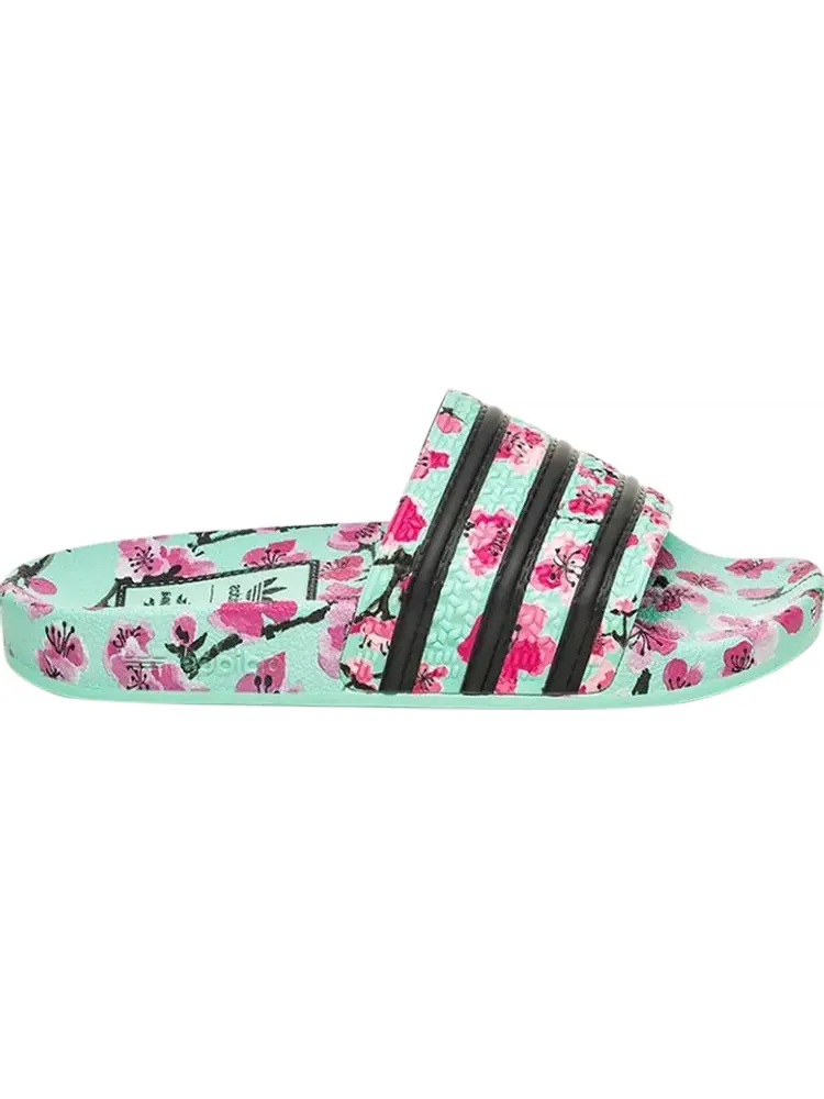 Сандалии Adidas AriZona x Adilette 'Green Tea With Ginseng And Honey' — изображение 1 из 1, бирюзовый