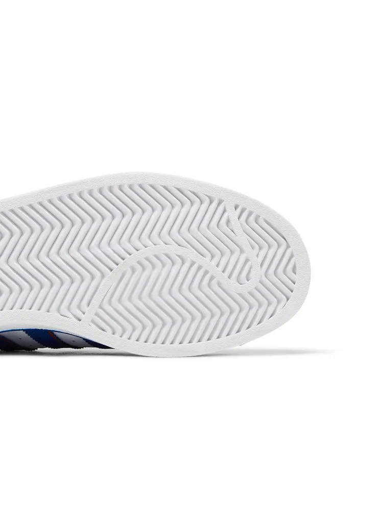 Кроссовки adidas Superstar vs. Rivalry 'Bold Blue' — изображение 6 из 9, белый/синий/оранжевый