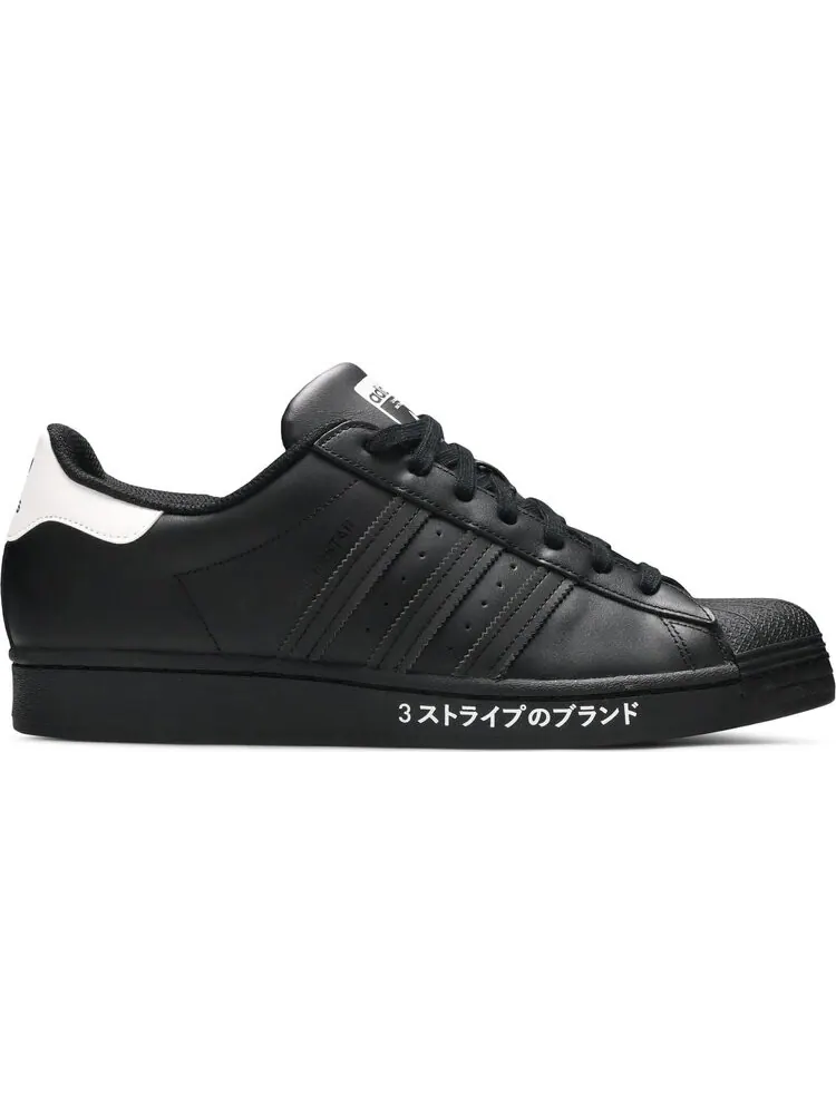Кроссовки Adidas Superstar 'Japanese Side Print' — изображение 1 из 8, черный