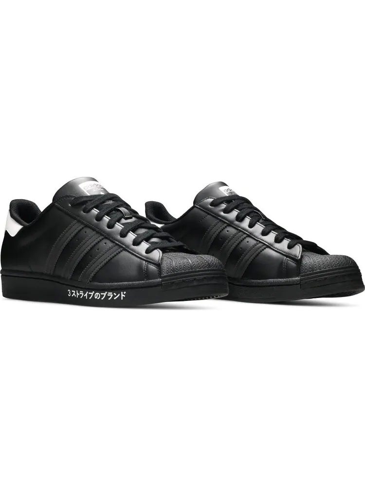 Кроссовки Adidas Superstar 'Japanese Side Print' — изображение 8 из 8, черный