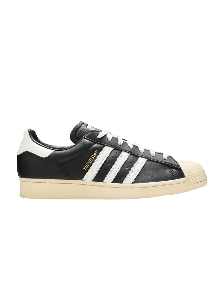 Кроссовки adidas Superstar 'Black White' — изображение 1 из 9, черный/белый/синий