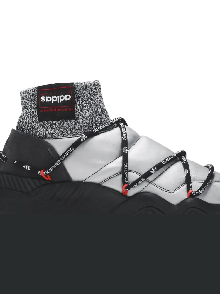 Кроссовки Adidas Alexander Wang x Puff Trainer 'Matte Silver' — изображение 2 из 8, серебряный