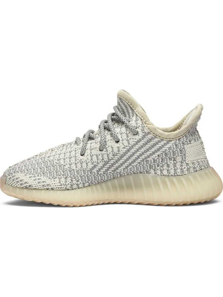 Кроссовки Adidas Yeezy Boost 350 V2 Kids 'Lundmark Non-Reflective' — изображение 3 из 8, бежевый