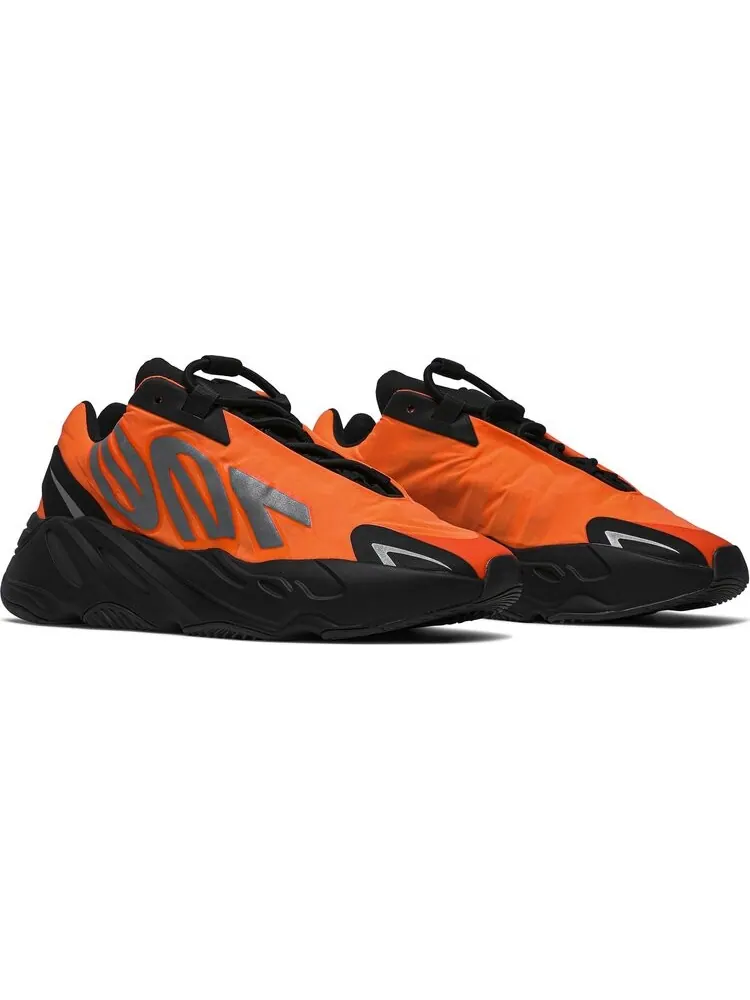 Кроссовки Adidas Yeezy Boost 700 MNVN 'Orange' — изображение 8 из 9, оранжевый