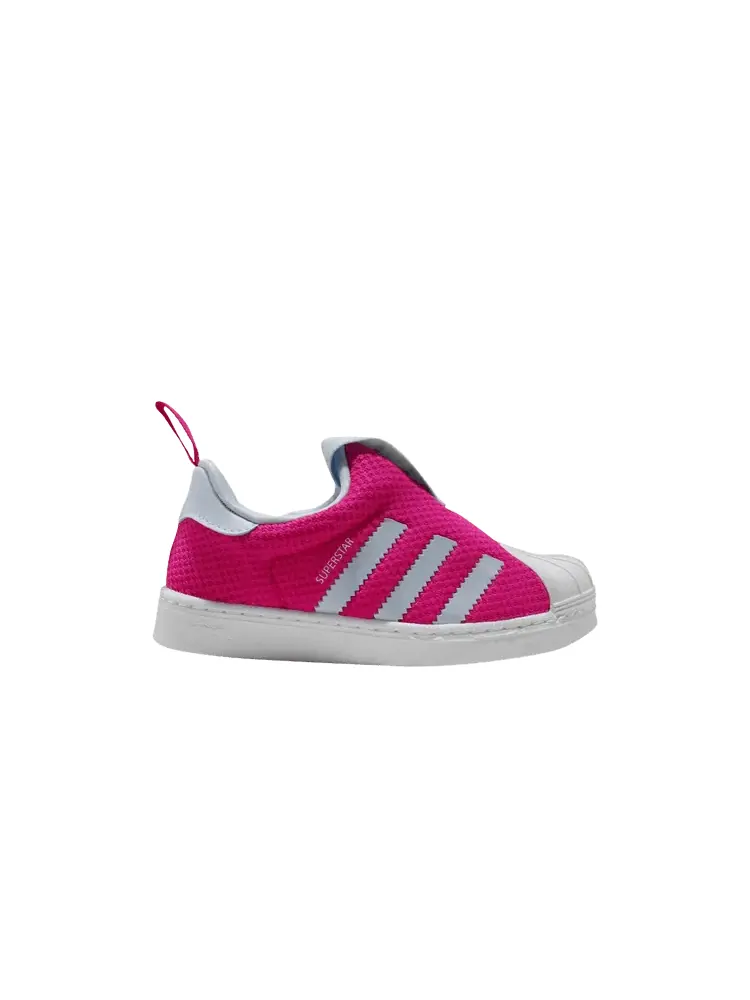 Кроссовки adidas Superstar 360 Infant 'Shock Pink' — изображение 1 из 1, розовый//белый