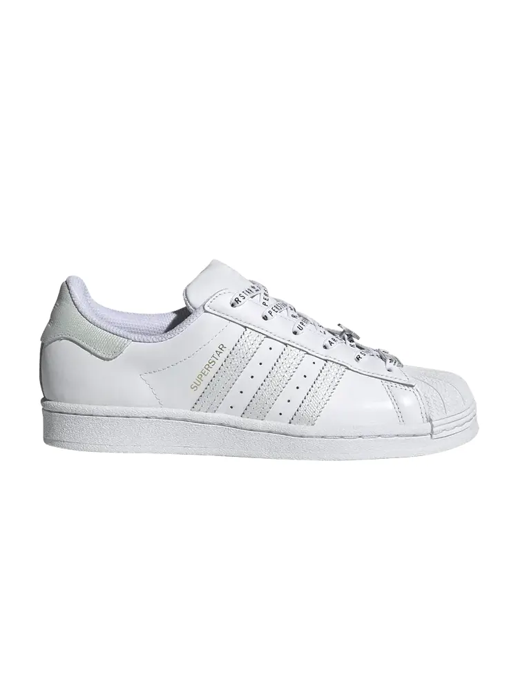 Кроссовки adidas Wmns Superstar 'White Iridescent Animal Print' — изображение 1 из 1, белый/белый/черный