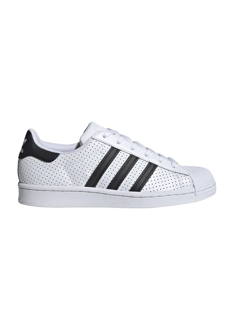 Кроссовки adidas Wmns Superstar 'White Black Perforated' — изображение 1 из 1, белый/черный/белый