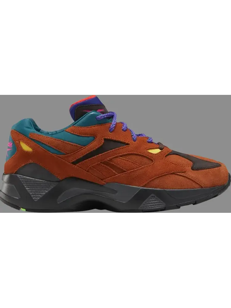 Кроссовки aztrek 96 mu 'pantone dark root deep cobalt' Reebok — изображение 1 из 1, коричневый