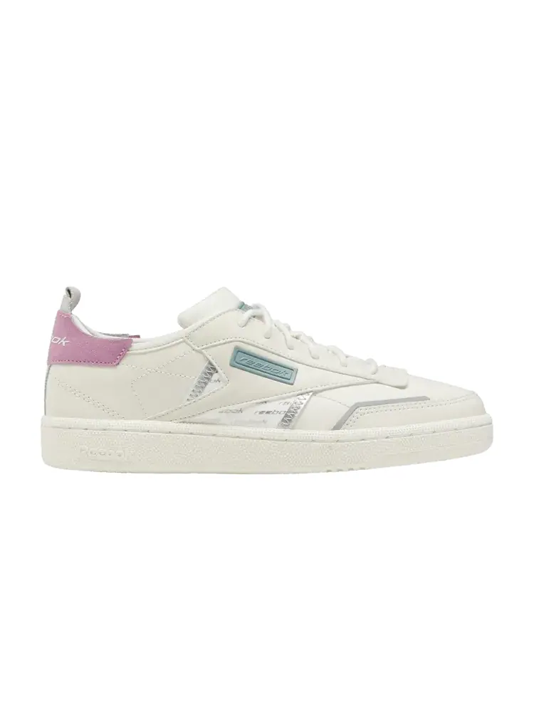 Кроссовки Reebok Wmns Club C Ree:Dux 'Chalk Green Jasmine Pink' — изображение 1 из 1, зеленый/розовый