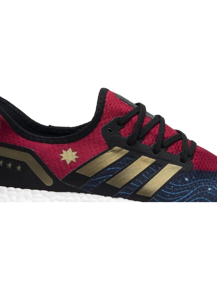 Кроссовки Adidas Marvel x Speedfactory AM4CM 'Captain Marvel' — изображение 2 из 8, синий