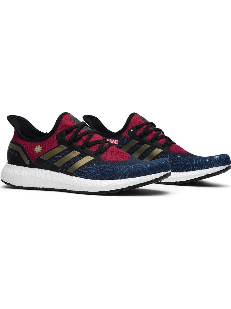 Кроссовки Adidas Marvel x Speedfactory AM4CM 'Captain Marvel' — изображение 8 из 8, синий