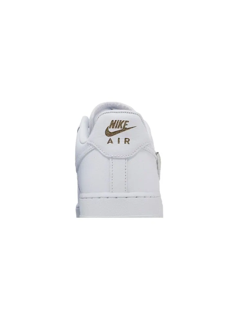 Кроссовки Nike Air Force 1 '07 Premium 'Molten Metal Swoosh Pack - Chrome' — изображение 8 из 9, белый/черный/белый/белый