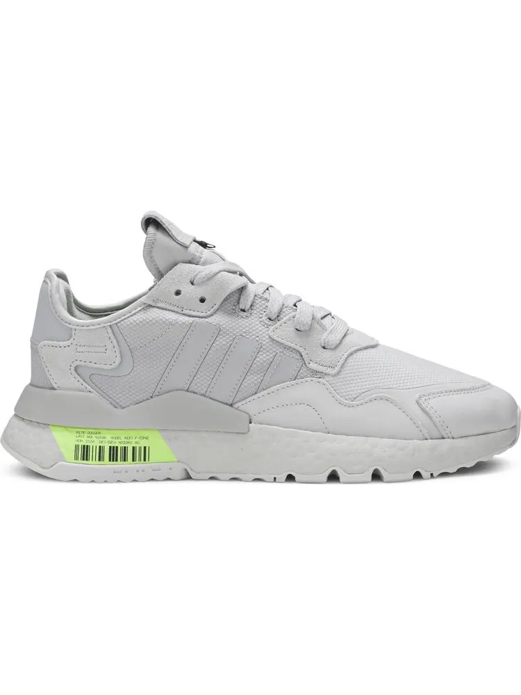 Кроссовки Adidas Nite Jogger 'Signal Green' — изображение 1 из 8, серый