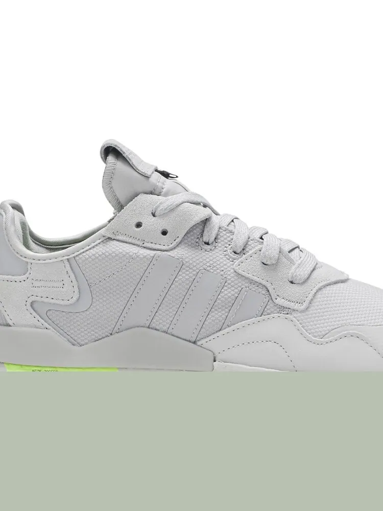 Кроссовки Adidas Nite Jogger 'Signal Green' — изображение 2 из 8, серый
